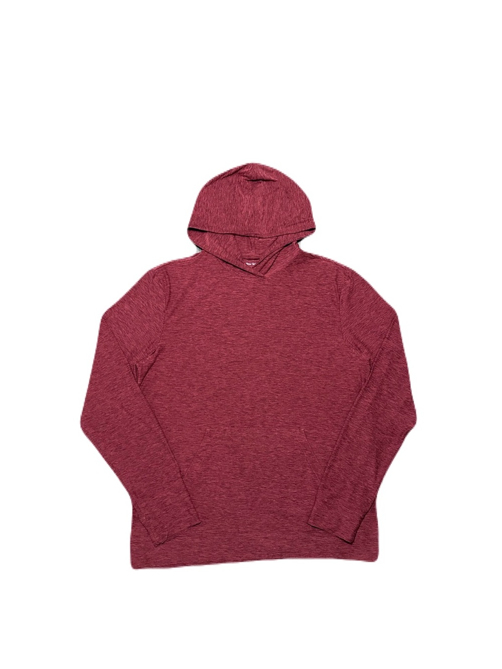 Outdoor Voices Cloudknit Hoodie Mens Large Red Lightweight Pullover